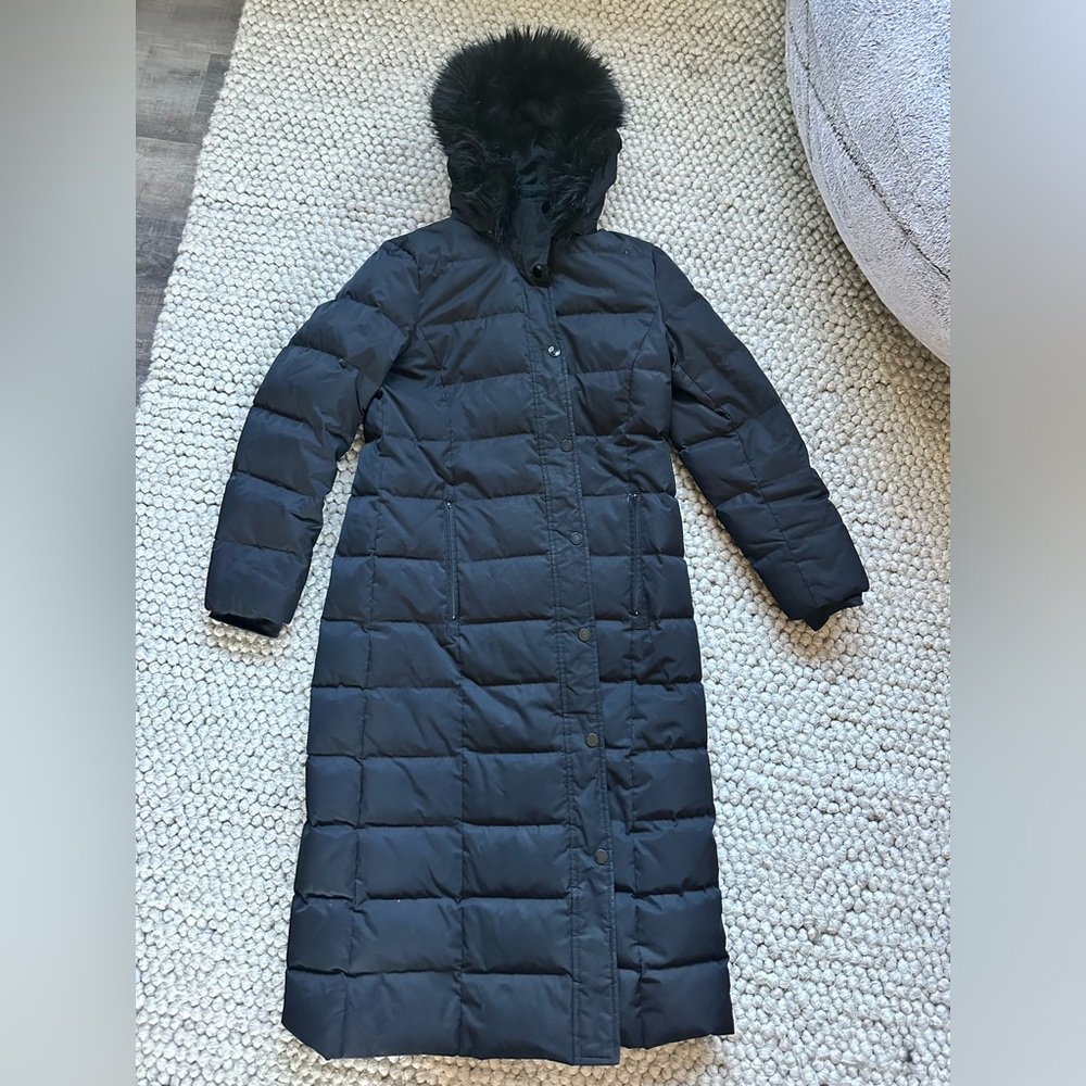 Lands End Down Full Length Coat